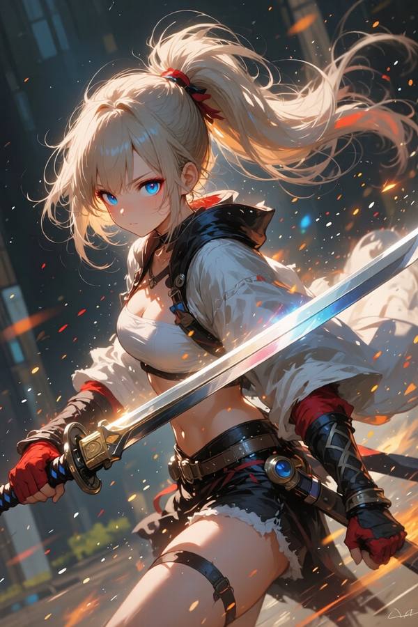 AI-generated image analyzed by PromptLens