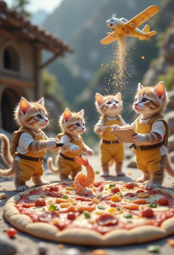 AI-generated image analyzed by PromptLens