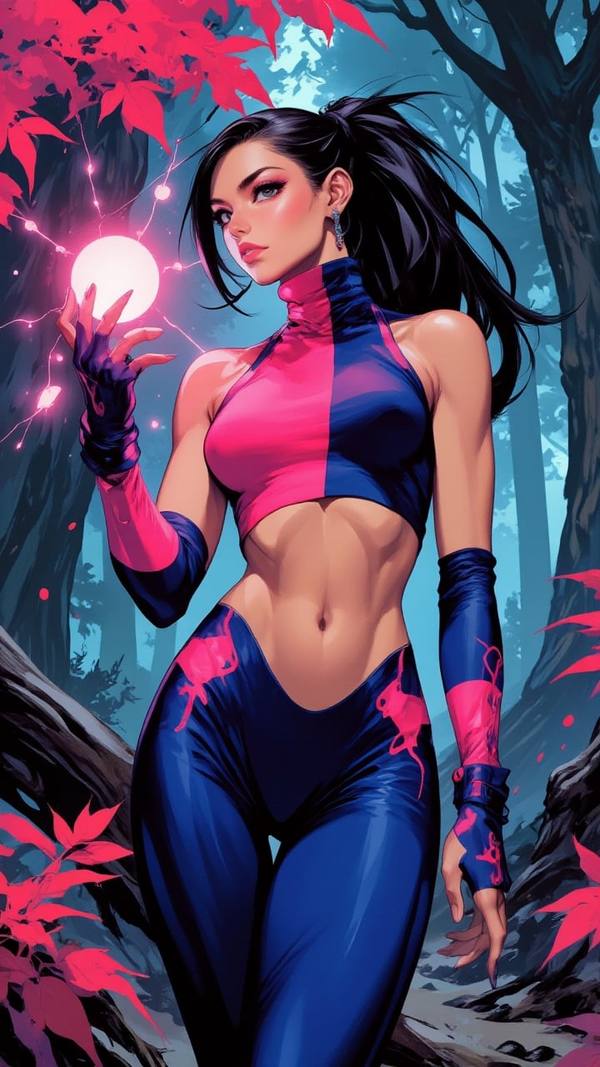 AI-generated image analyzed by PromptLens