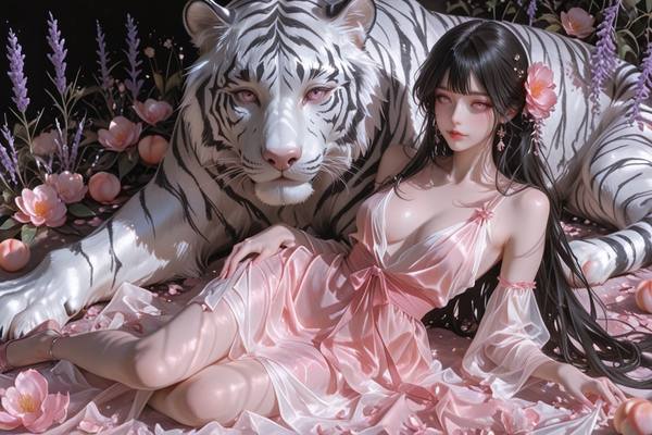 AI-generated image analyzed by PromptLens