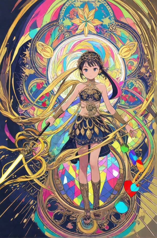 AI-generated image analyzed by PromptLens