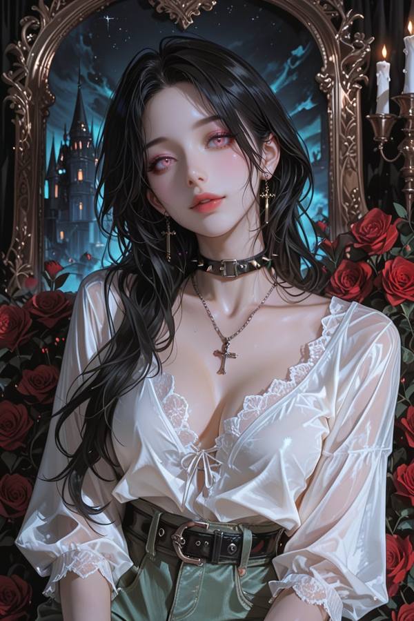 AI-generated image analyzed by PromptLens