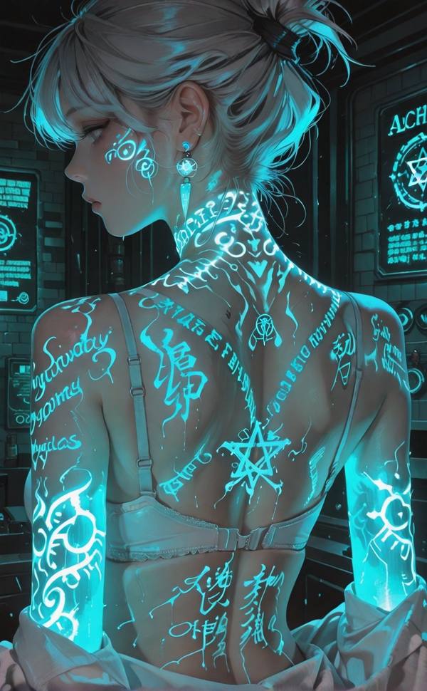 AI-generated image analyzed by PromptLens