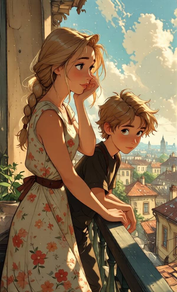 AI-generated image analyzed by PromptLens