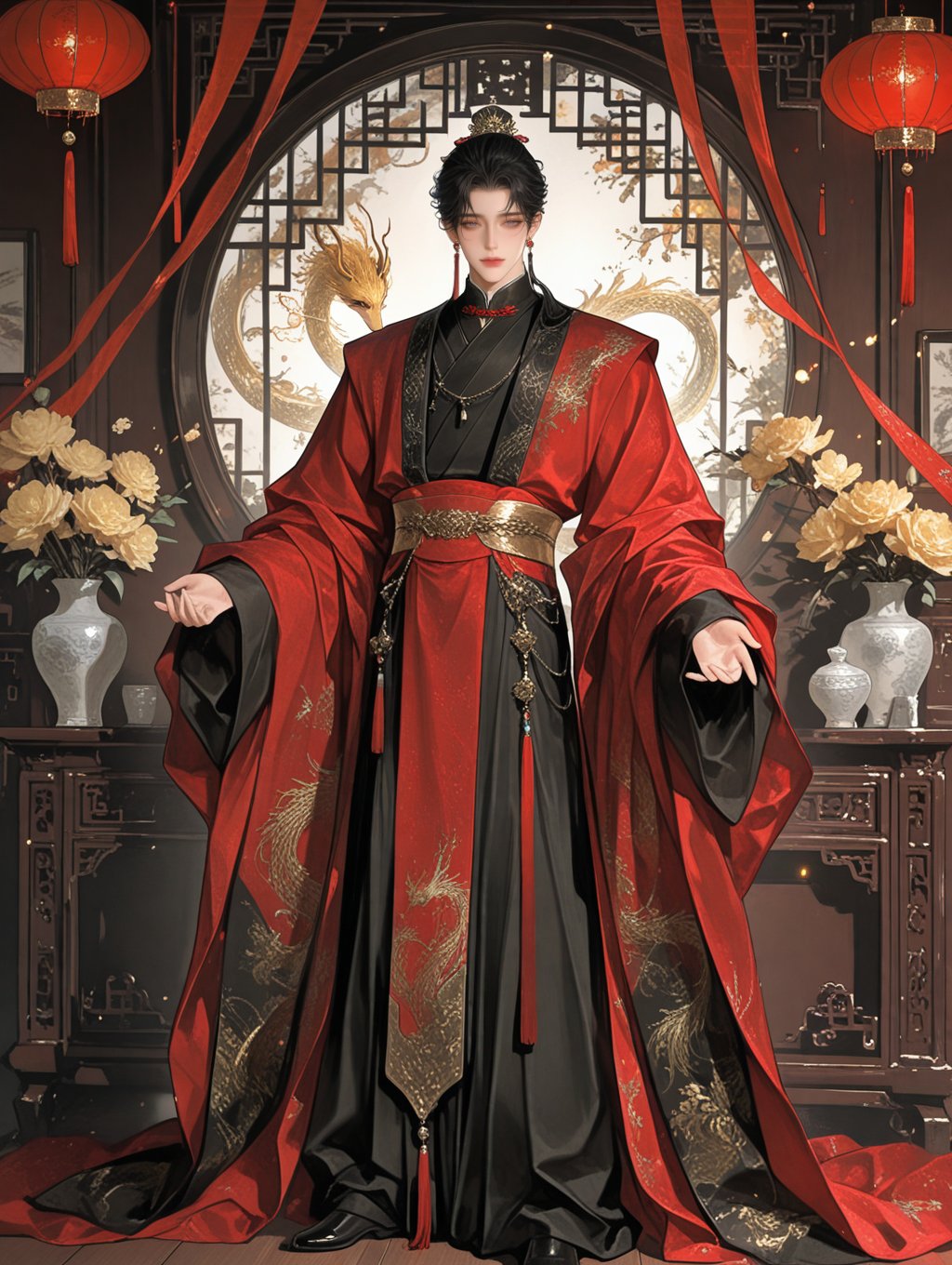 AI-generated image analyzed by PromptLens