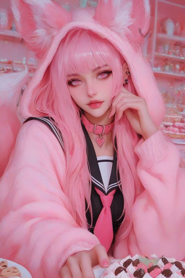 AI-generated image analyzed by PromptLens