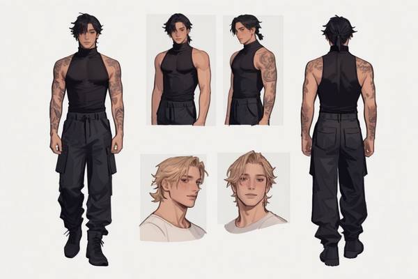 AI-generated image analyzed by PromptLens