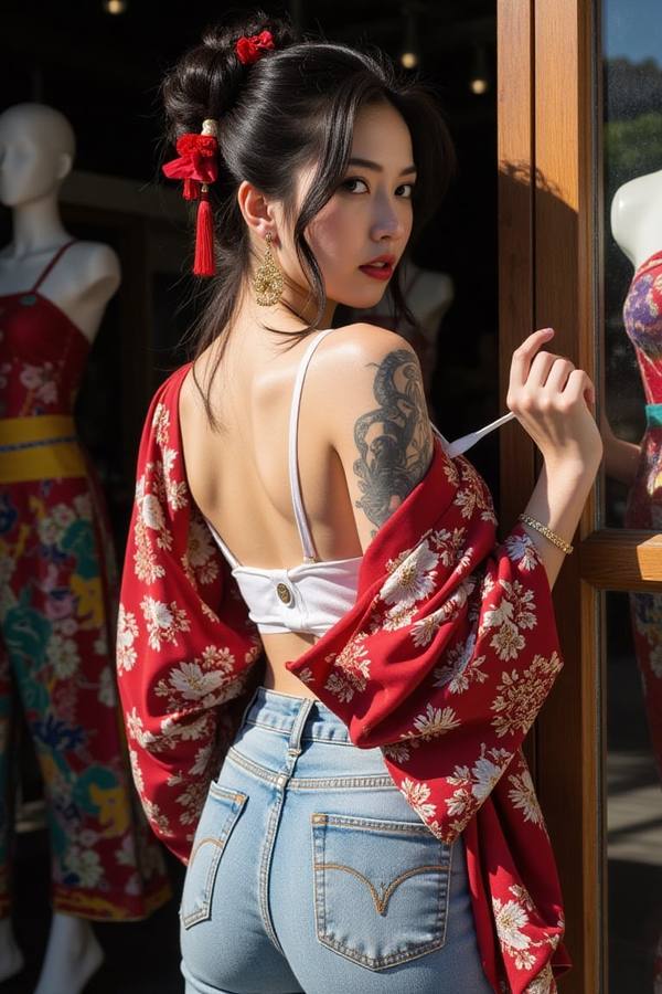 AI-generated image analyzed by PromptLens