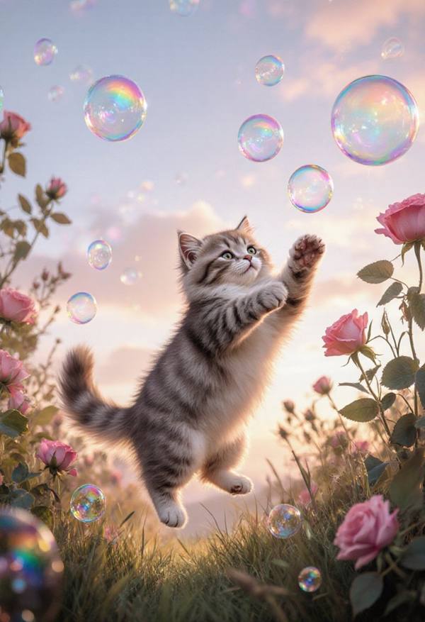 AI-generated image analyzed by PromptLens