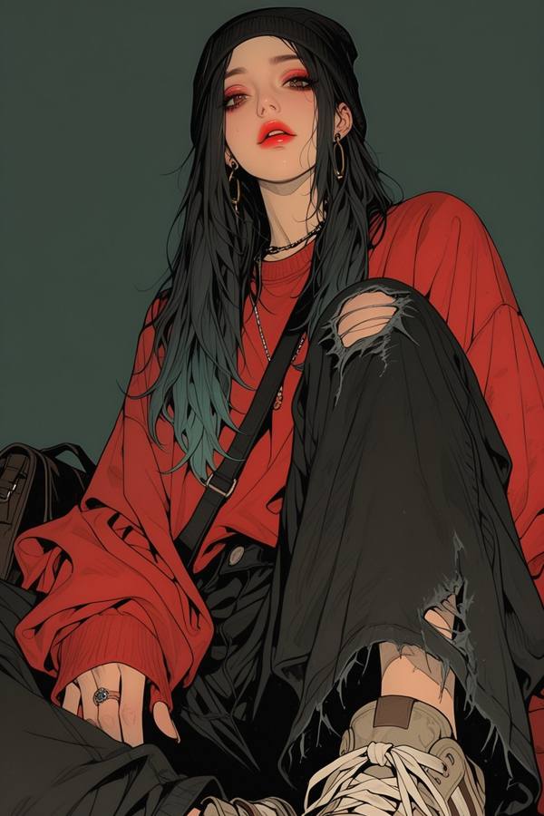 AI-generated image analyzed by PromptLens