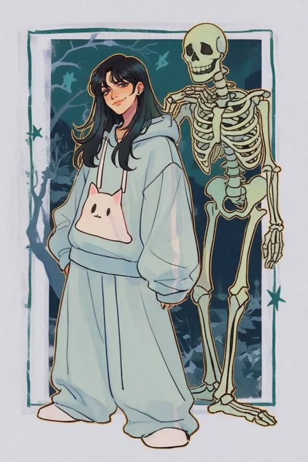 AI-generated image analyzed by PromptLens