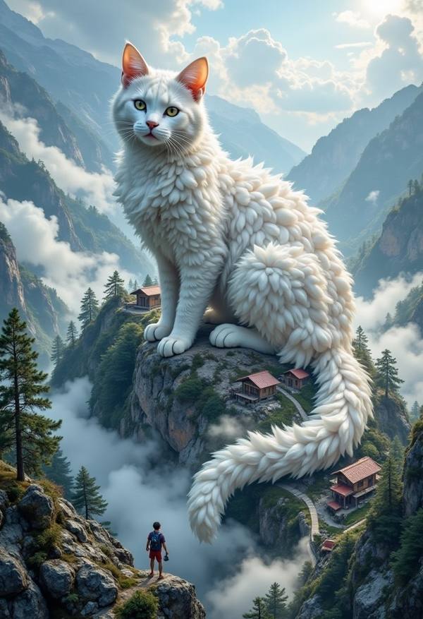 AI-generated image analyzed by PromptLens