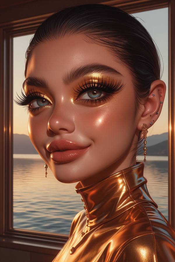 AI-generated image analyzed by PromptLens