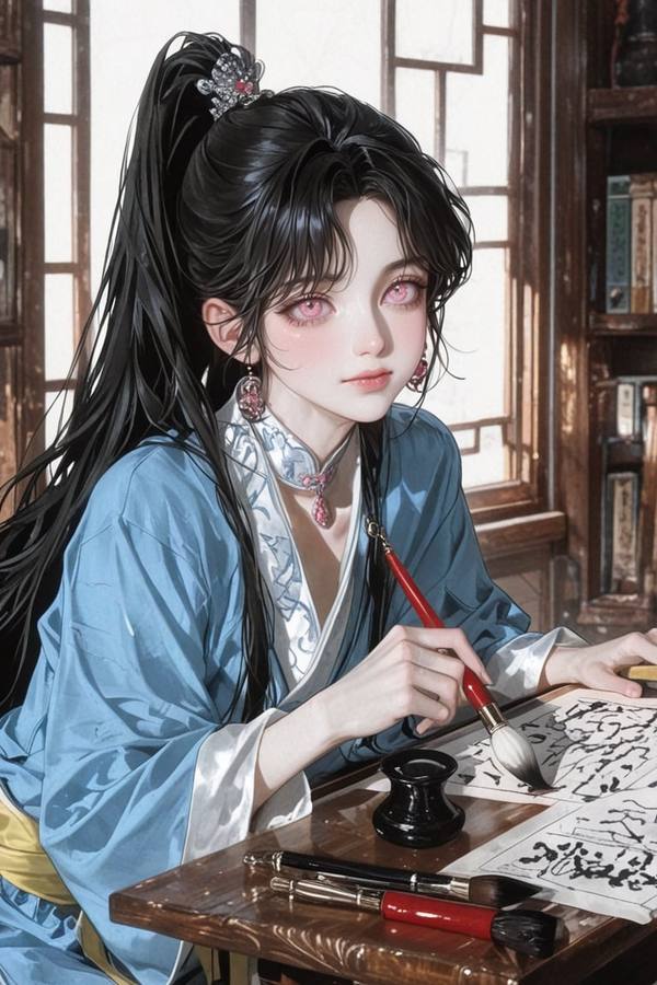 AI-generated image analyzed by PromptLens