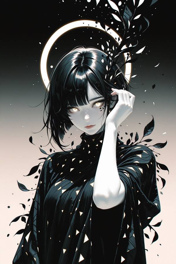 AI-generated image analyzed by PromptLens