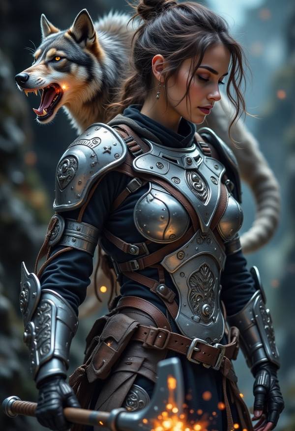 AI-generated image analyzed by PromptLens