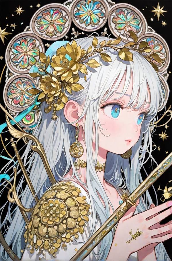 AI-generated image analyzed by PromptLens