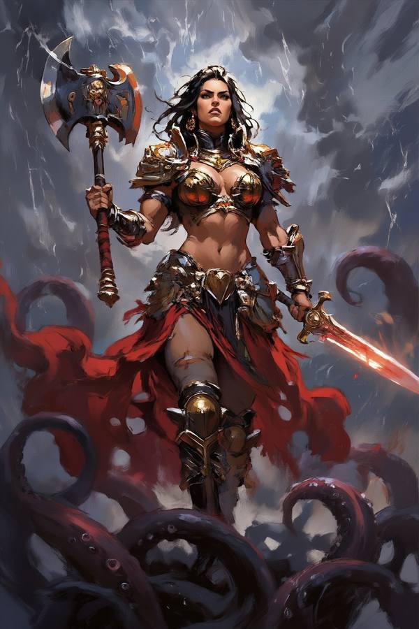 AI-generated image analyzed by PromptLens