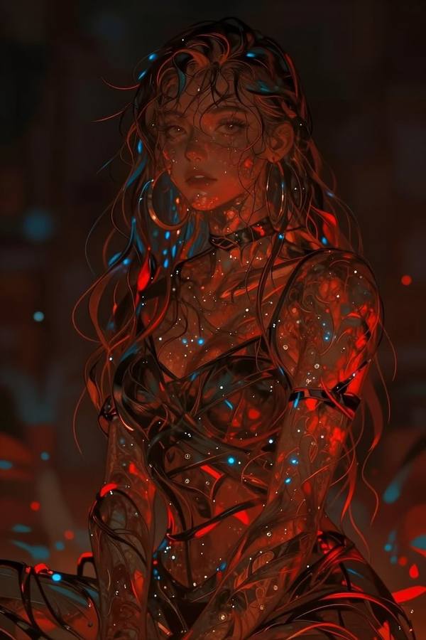 AI-generated image analyzed by PromptLens