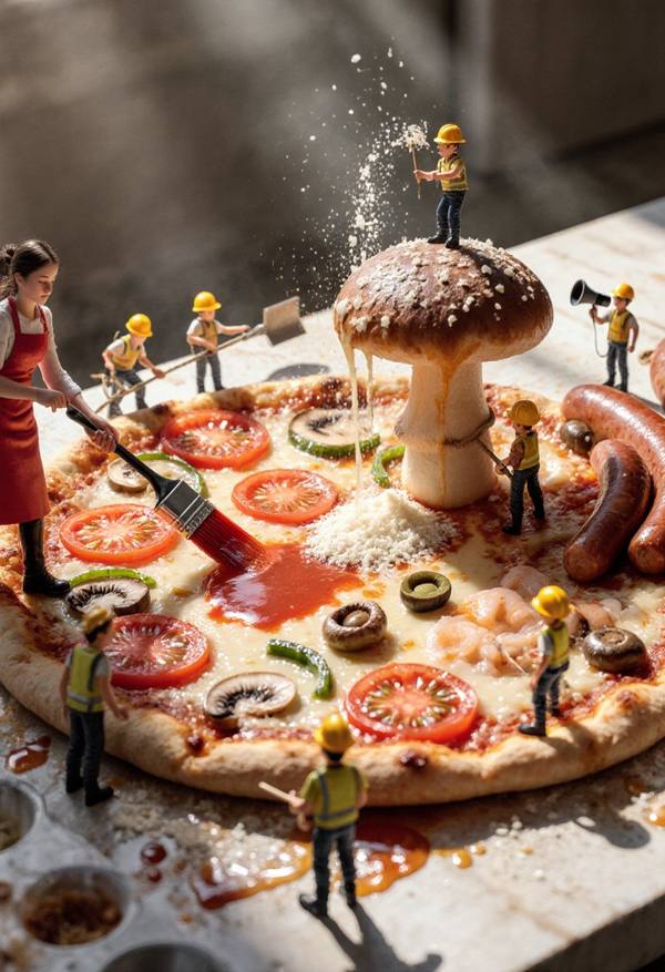 AI-generated image analyzed by PromptLens