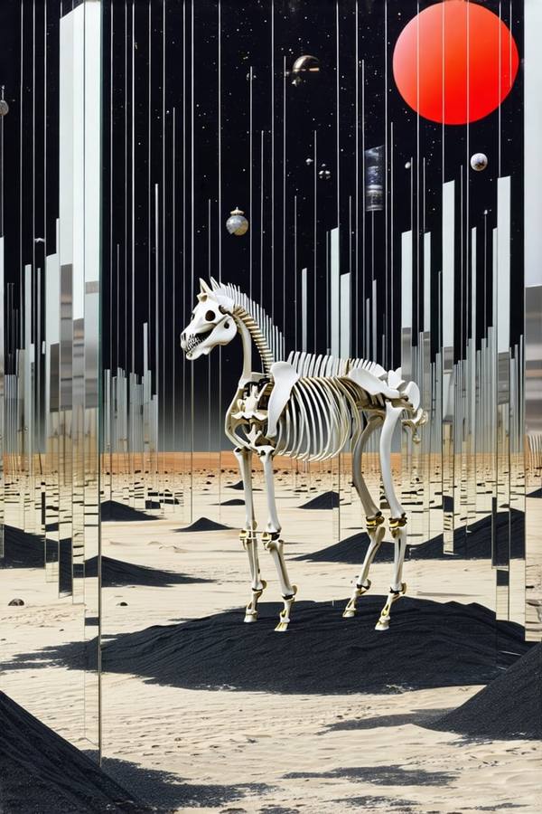 AI-generated image analyzed by PromptLens