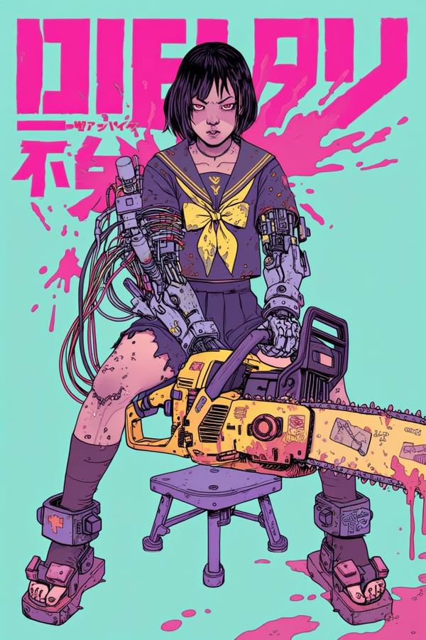 AI-generated image analyzed by PromptLens