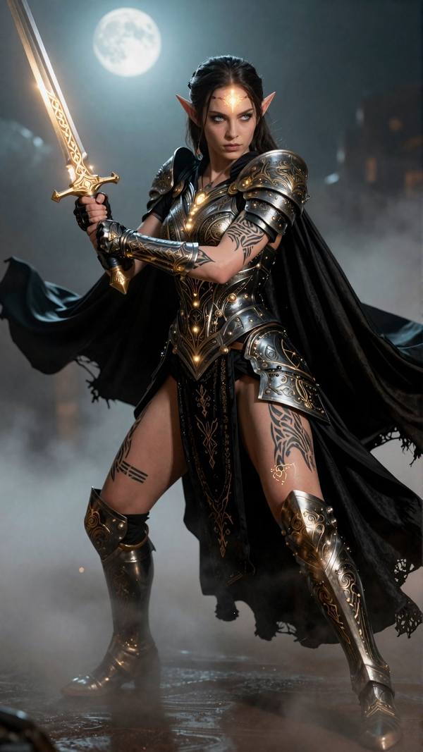 AI-generated image analyzed by PromptLens