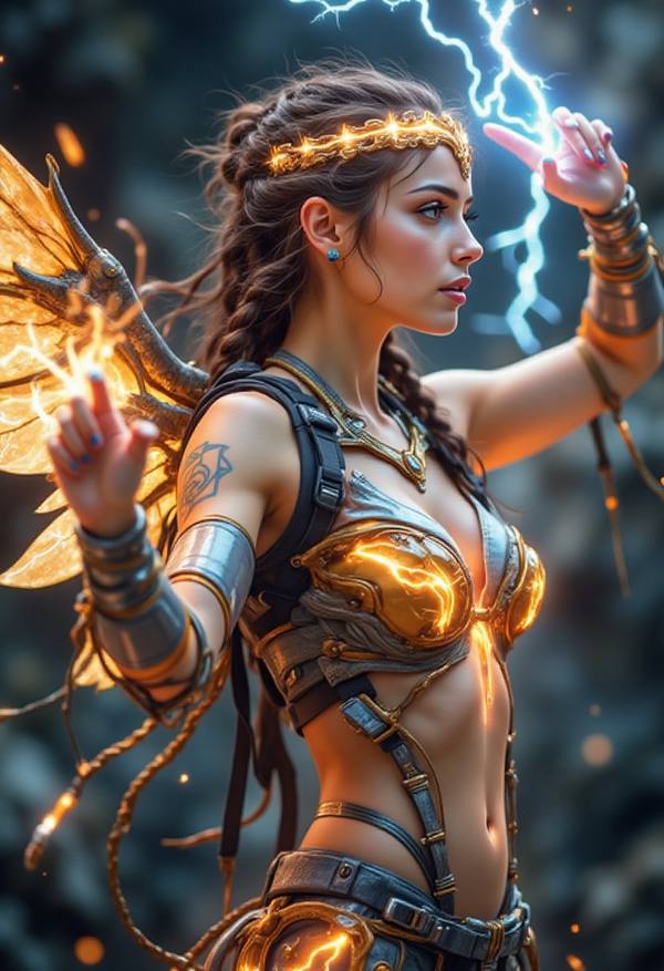 AI-generated image analyzed by PromptLens