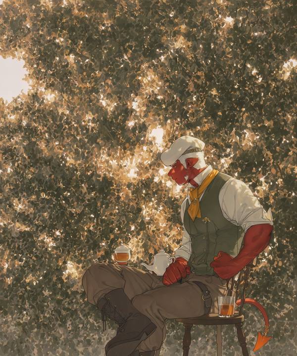 AI-generated image analyzed by PromptLens