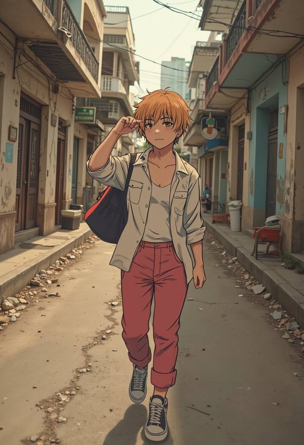 AI-generated image analyzed by PromptLens