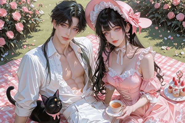 AI-generated image analyzed by PromptLens