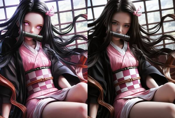 AI-generated image analyzed by PromptLens