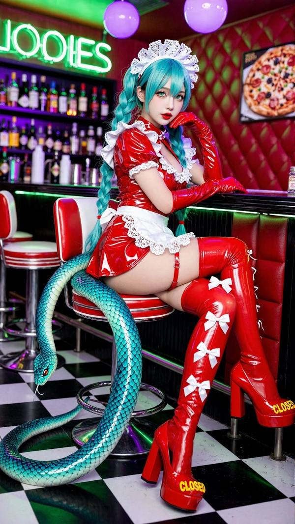 AI-generated image analyzed by PromptLens