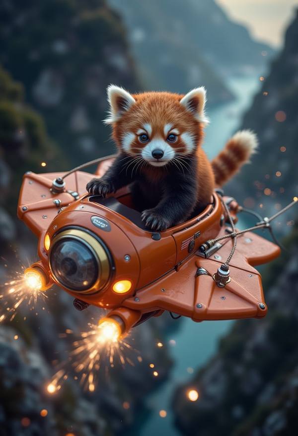 AI-generated image analyzed by PromptLens