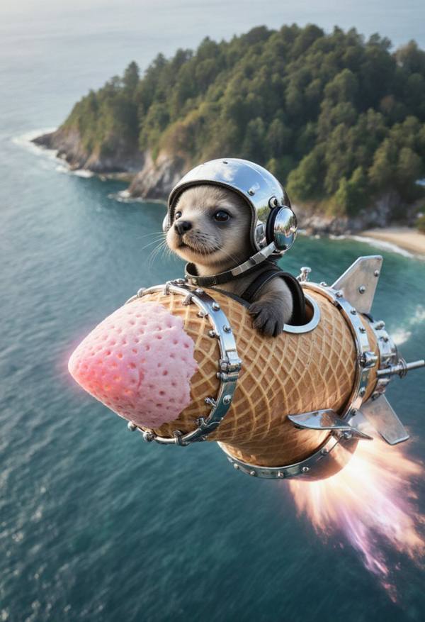 AI-generated image analyzed by PromptLens