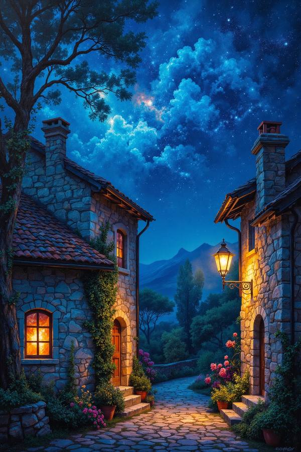 AI-generated image analyzed by PromptLens