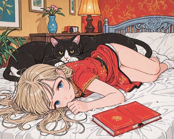 AI-generated image analyzed by PromptLens