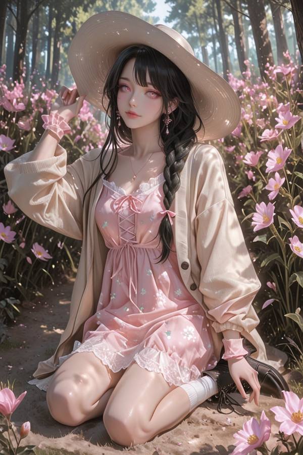 AI-generated image analyzed by PromptLens