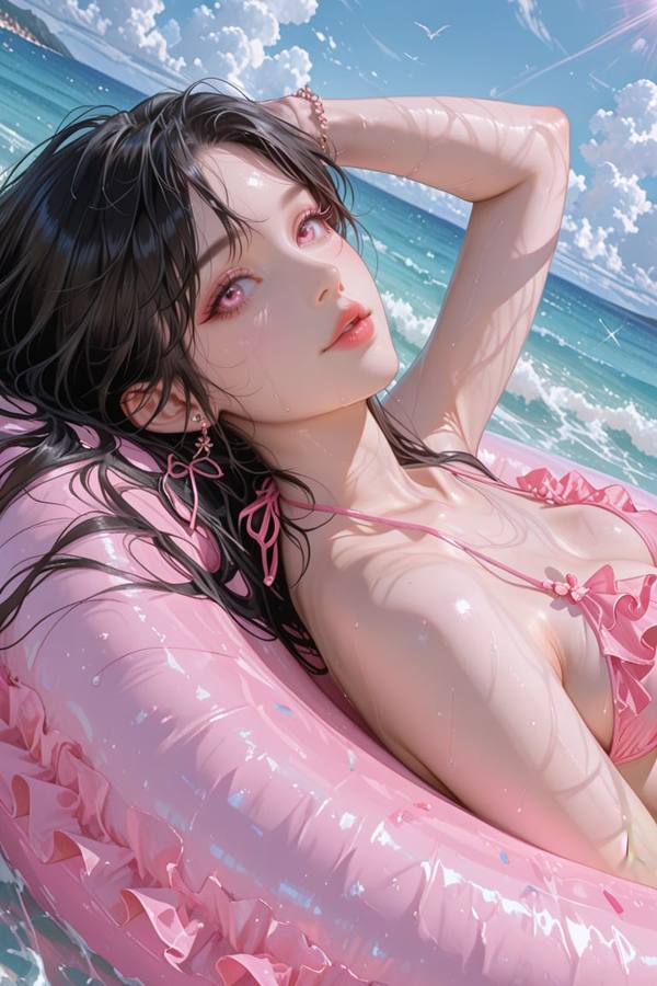 AI-generated image analyzed by PromptLens