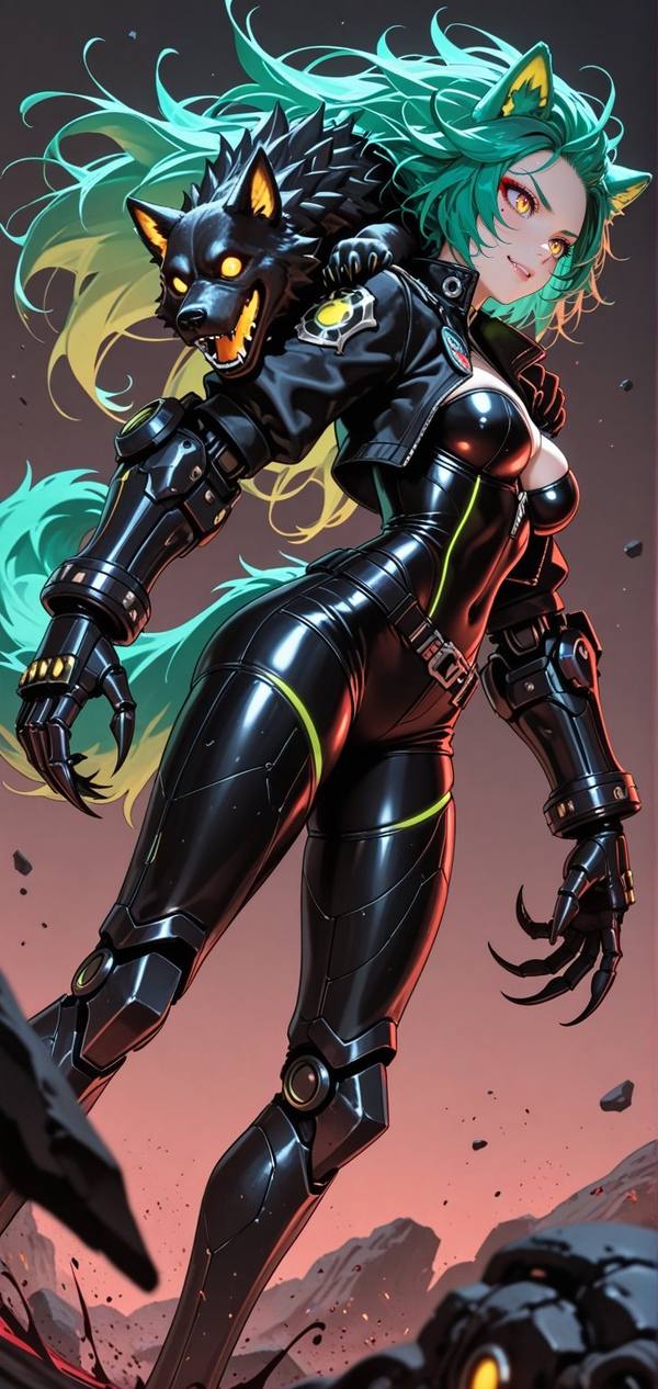 AI-generated image analyzed by PromptLens