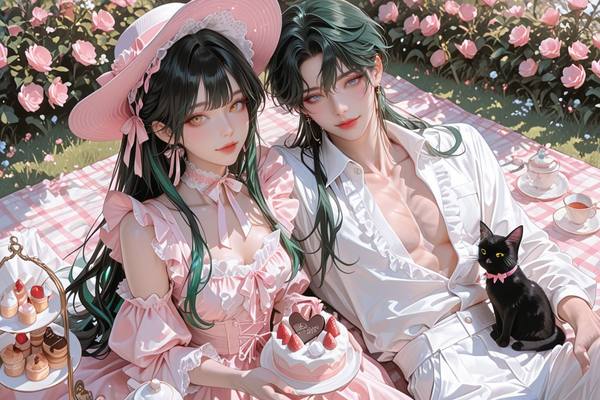 AI-generated image analyzed by PromptLens