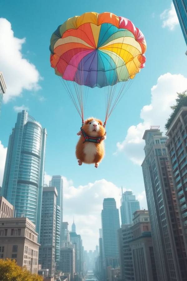 AI-generated image analyzed by PromptLens