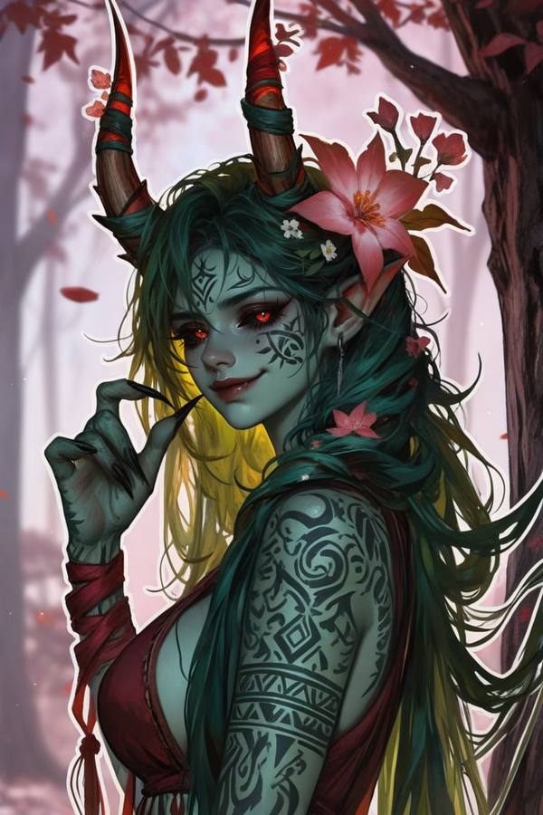 AI-generated image analyzed by PromptLens