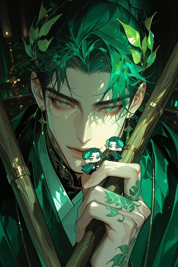 AI-generated image analyzed by PromptLens