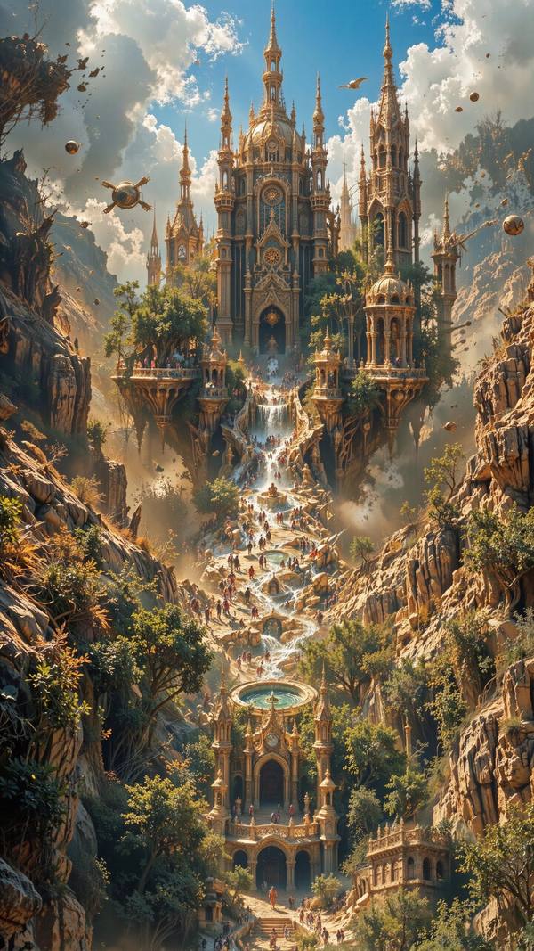 AI-generated image analyzed by PromptLens