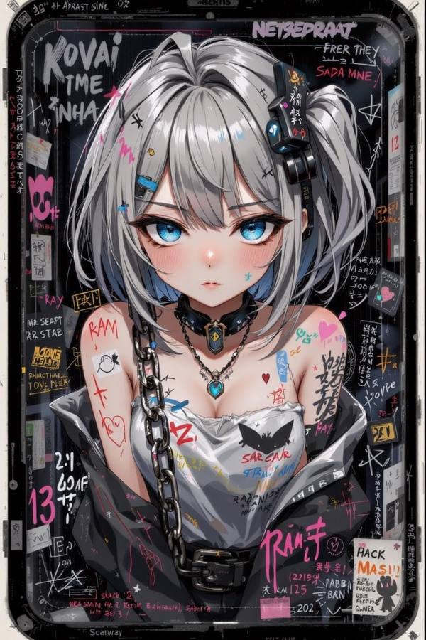 AI-generated image analyzed by PromptLens