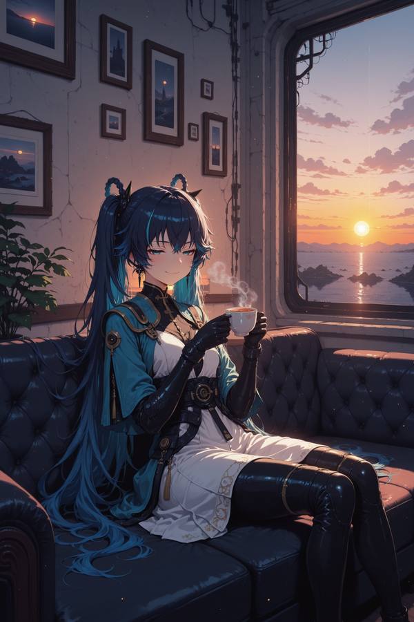 AI-generated image analyzed by PromptLens