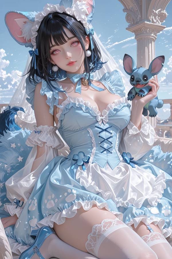 AI-generated image analyzed by PromptLens