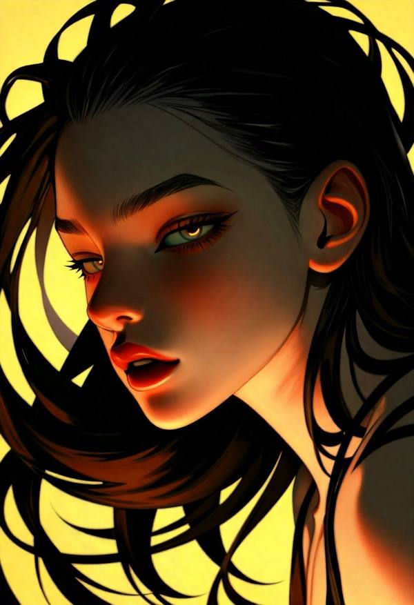 AI-generated image analyzed by PromptLens