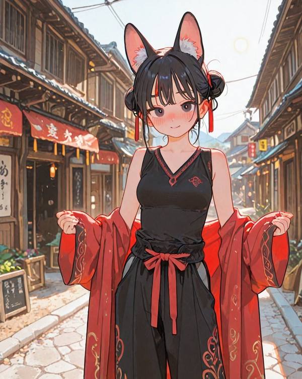 AI-generated image analyzed by PromptLens